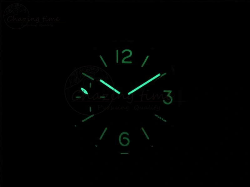 PAM005 P Noob 1:1 Best Edition on Brown Leather Strap A6497 with Y-Incabloc V12s