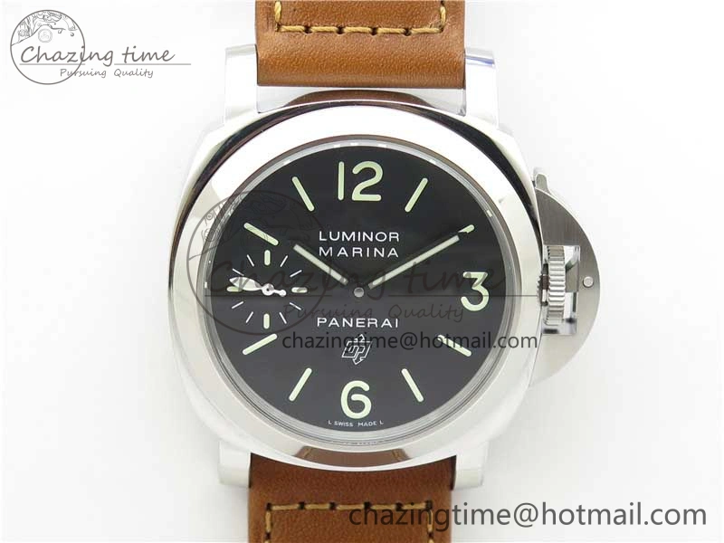 PAM005 P Noob 1:1 Best Edition on Brown Leather Strap A6497 with Y-Incabloc V12s