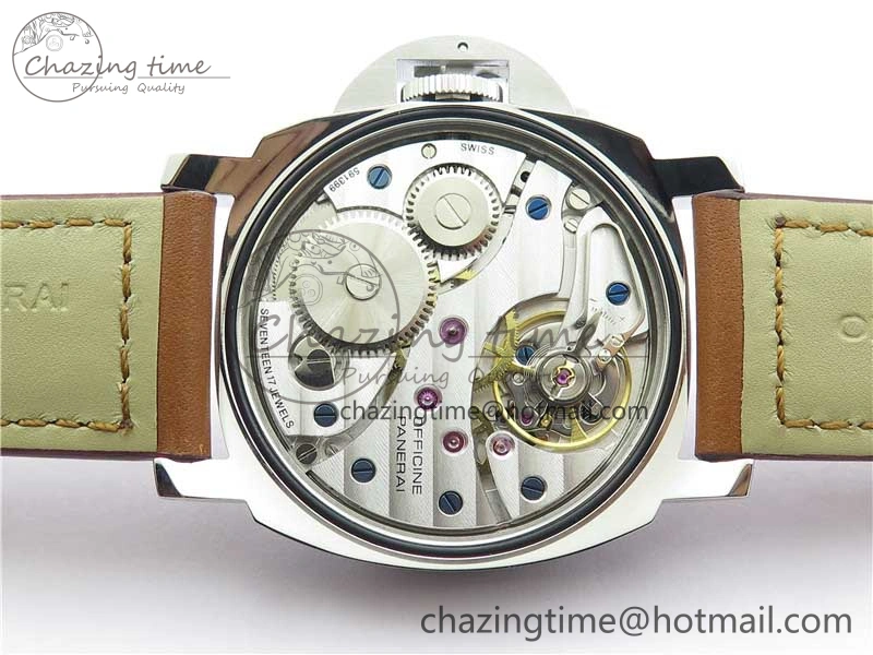 PAM005 VSF 1:1 Best Edition on Brown Calf leather Strap A6497 ( Free Strap )