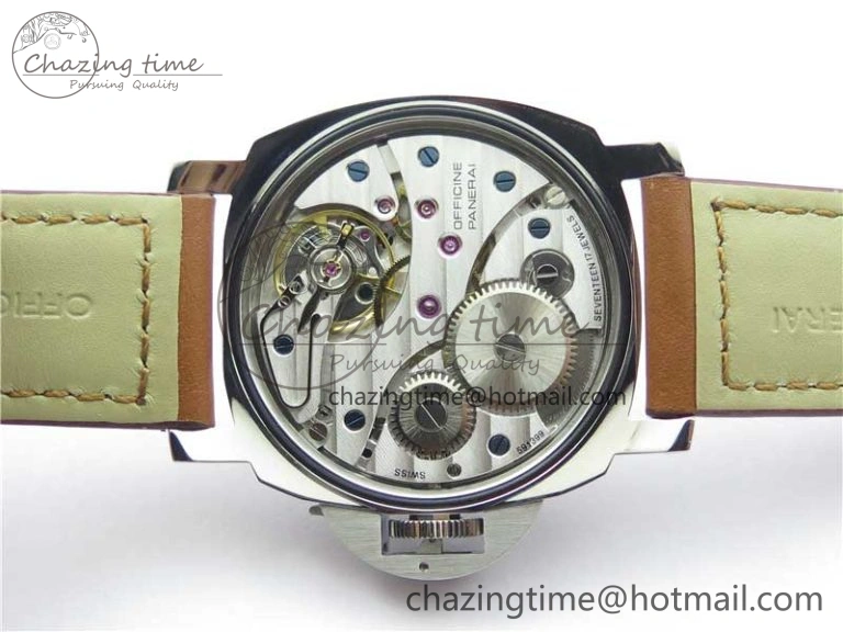 PAM005 VSF 1:1 Best Edition on Brown Calf leather Strap A6497 ( Free Strap )