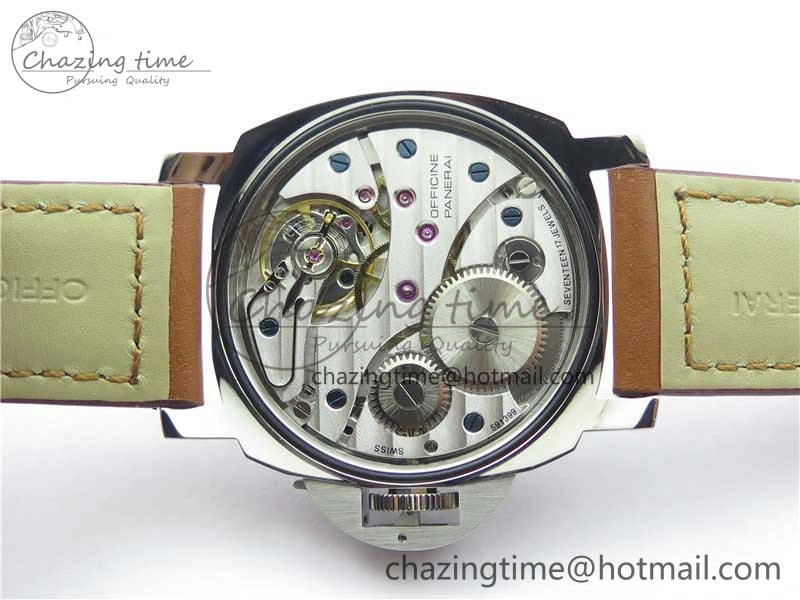 PAM005 VSF 1:1 Best Edition on Brown Calf leather Strap A6497 ( Free Strap )