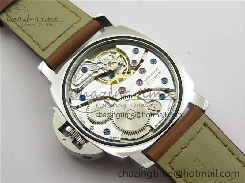 PAM005 VSF 1:1 Best Edition on Brown Calf leather Strap A6497 ( Free Strap )