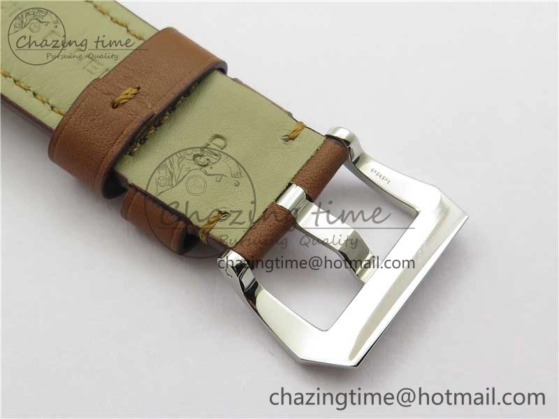 PAM005 VSF 1:1 Best Edition on Brown Calf leather Strap A6497 ( Free Strap )