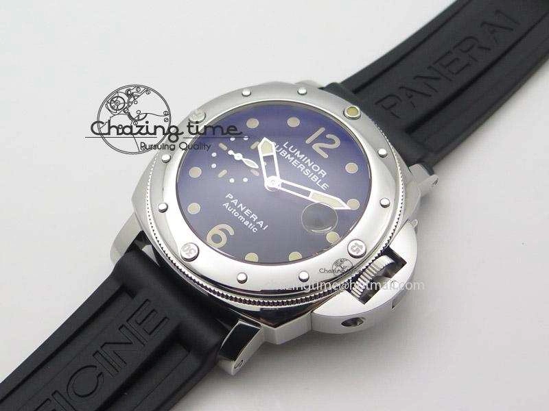 PAM024 C V6F Best Edition Black Dial On Black Rubber Strap A7750