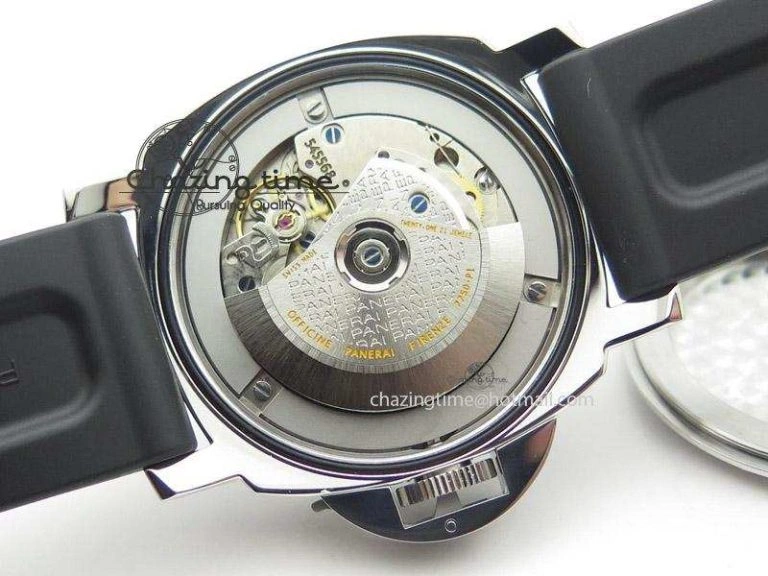 PAM024 C V6F Best Edition Black Dial On Black Rubber Strap A7750