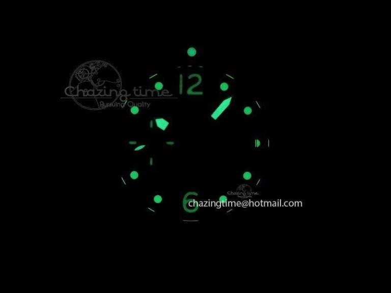 PAM024 R V6F Best Edition Black Dial On Black Rubber Strap A7750