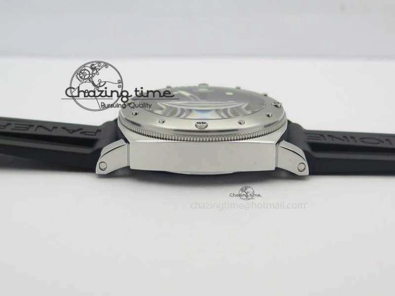 PAM024 R V6F Best Edition Black Dial On Black Rubber Strap A7750