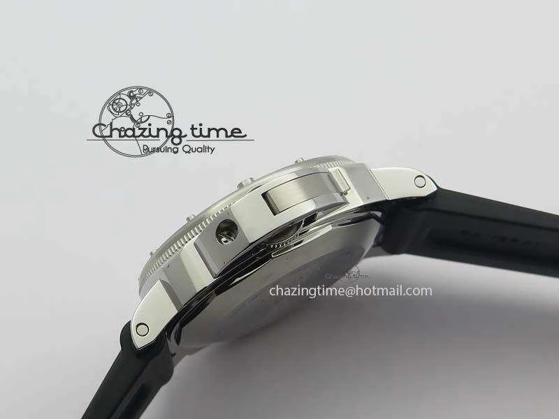 PAM024 R V6F Best Edition Black Dial On Black Rubber Strap A7750