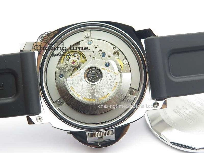 PAM024 R V6F Best Edition Black Dial On Black Rubber Strap A7750