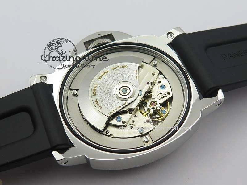 PAM024 R V6F Best Edition Black Dial On Black Rubber Strap A7750