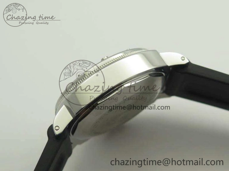 PAM024 XF 1:1 Best Edition Black Dial On Rubber Strap A7750 V2