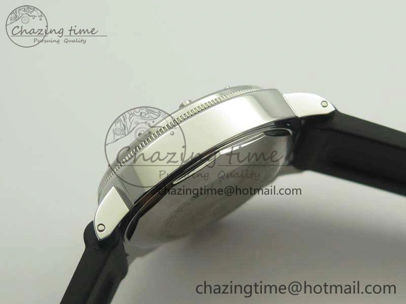 PAM024 XF 1:1 Best Edition Black Dial On Rubber Strap A7750 V2