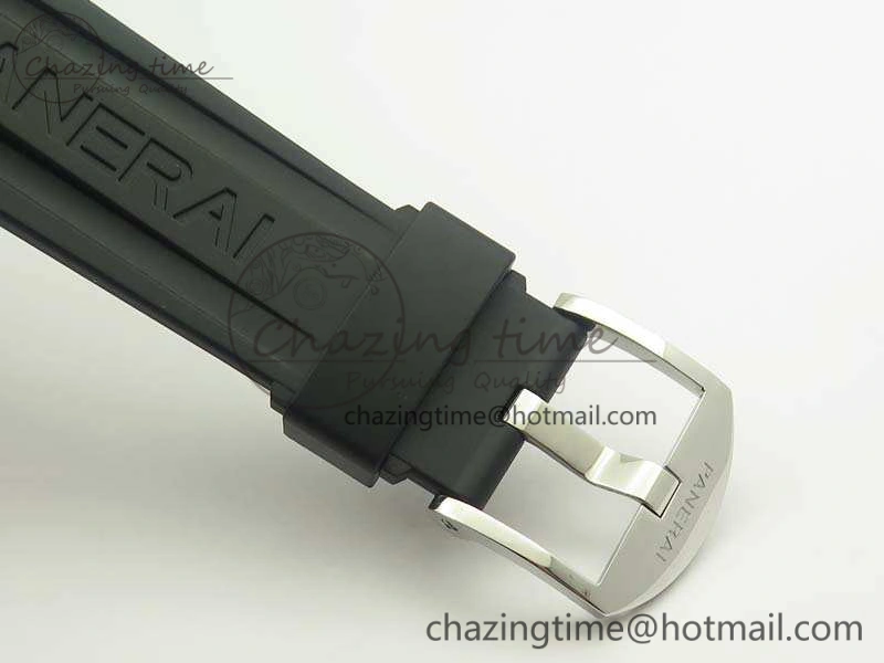 PAM024 XF 1:1 Best Edition Black Dial On Rubber Strap A7750 V2