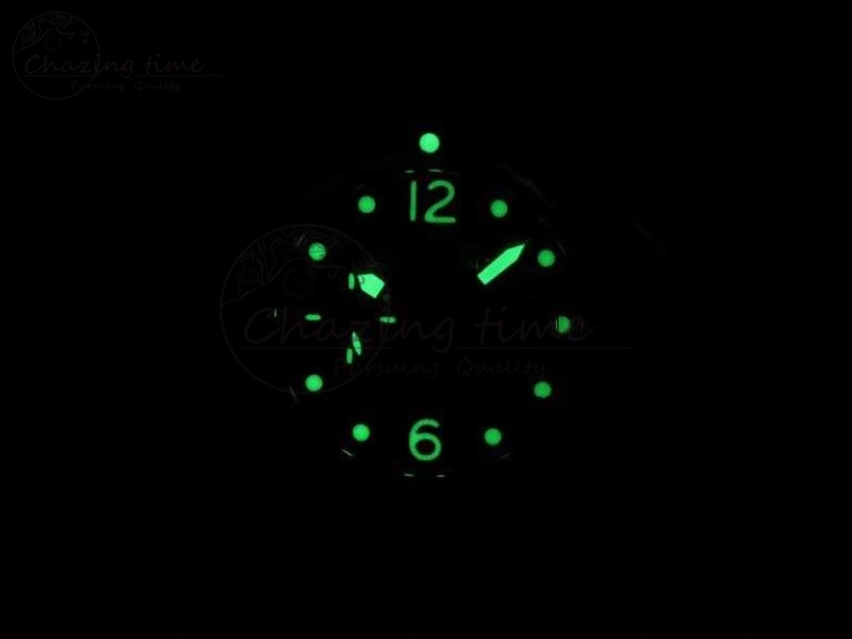 PAM024 XF 1:1 Best Edition Black Dial On Rubber Strap A7750 V2