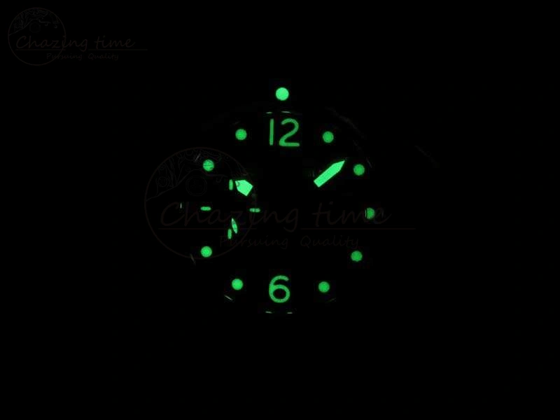 PAM024 XF 1:1 Best Edition Black Dial On Rubber Strap A7750 V2