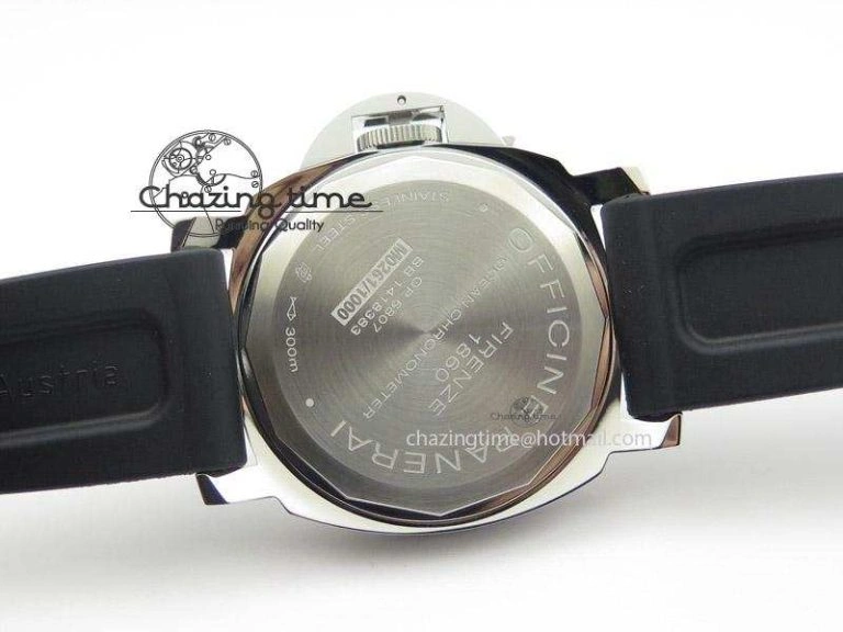 PAM029 Noob 1:1 Best Edition on Black Rubber Strap