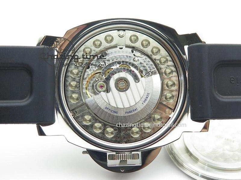 PAM029 Noob 1:1 Best Edition on Black Rubber Strap