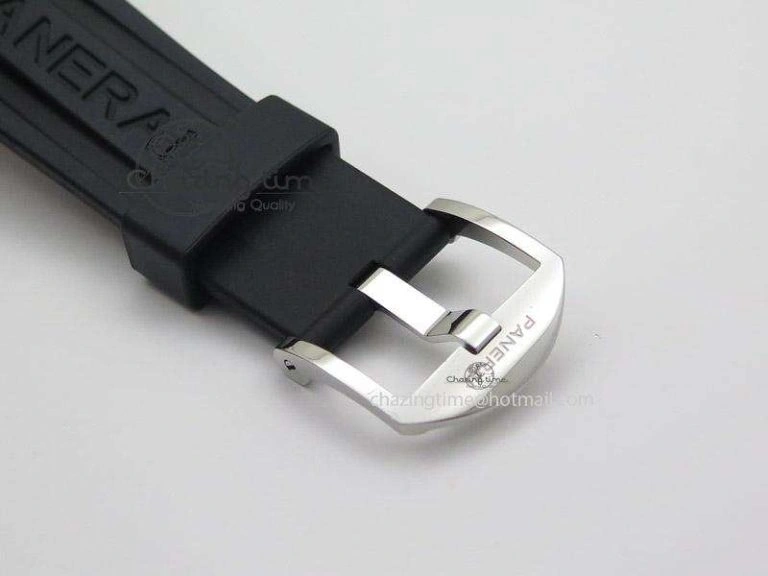 PAM029 Noob 1:1 Best Edition on Black Rubber Strap