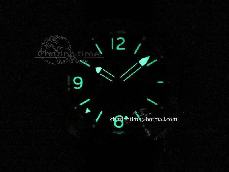 PAM029 Noob 1:1 Best Edition on Black Rubber Strap