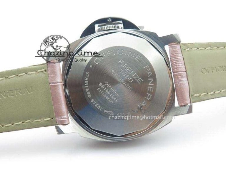 PAM049 F V6F 1:1 Best Edition On Pink Leather Strap A7750