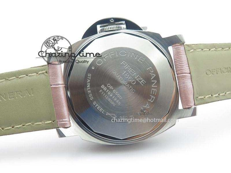 PAM049 F V6F 1:1 Best Edition On Pink Leather Strap A7750