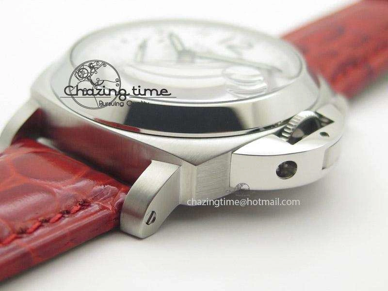 PAM049 F V6F 1:1 Best Edition On Red Leather Strap A7750