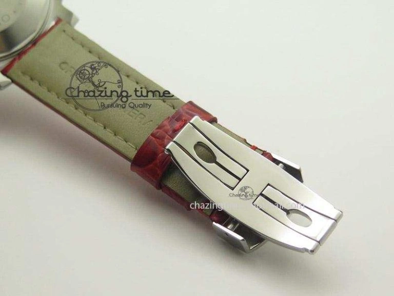 PAM049 F V6F 1:1 Best Edition On Red Leather Strap A7750