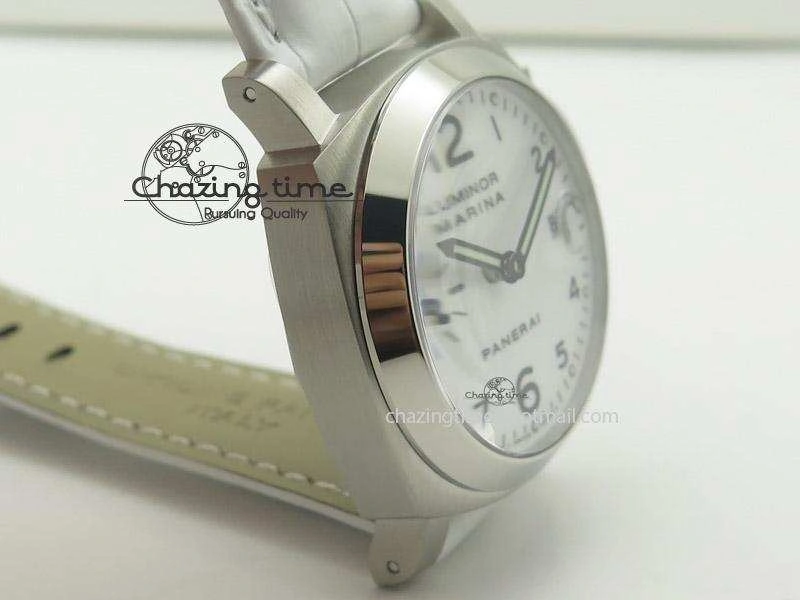 PAM049 F V6F 1:1 Best Edition On White Leather Strap A7750