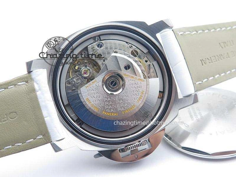 PAM049 F V6F 1:1 Best Edition On White Leather Strap A7750