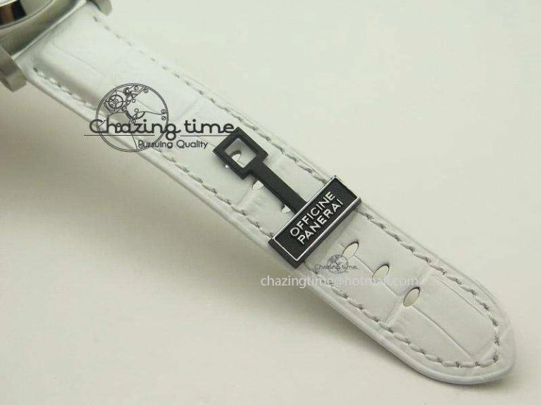 PAM049 F V6F 1:1 Best Edition On White Leather Strap A7750