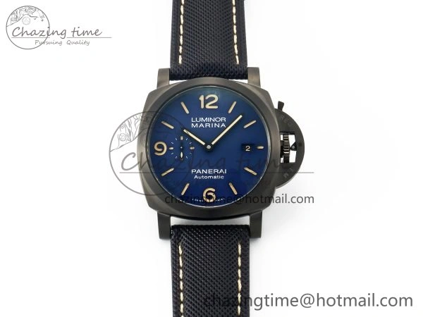 PAM1021 W TTF 1:1 Best Edition on Blue Nylon Strap P9010