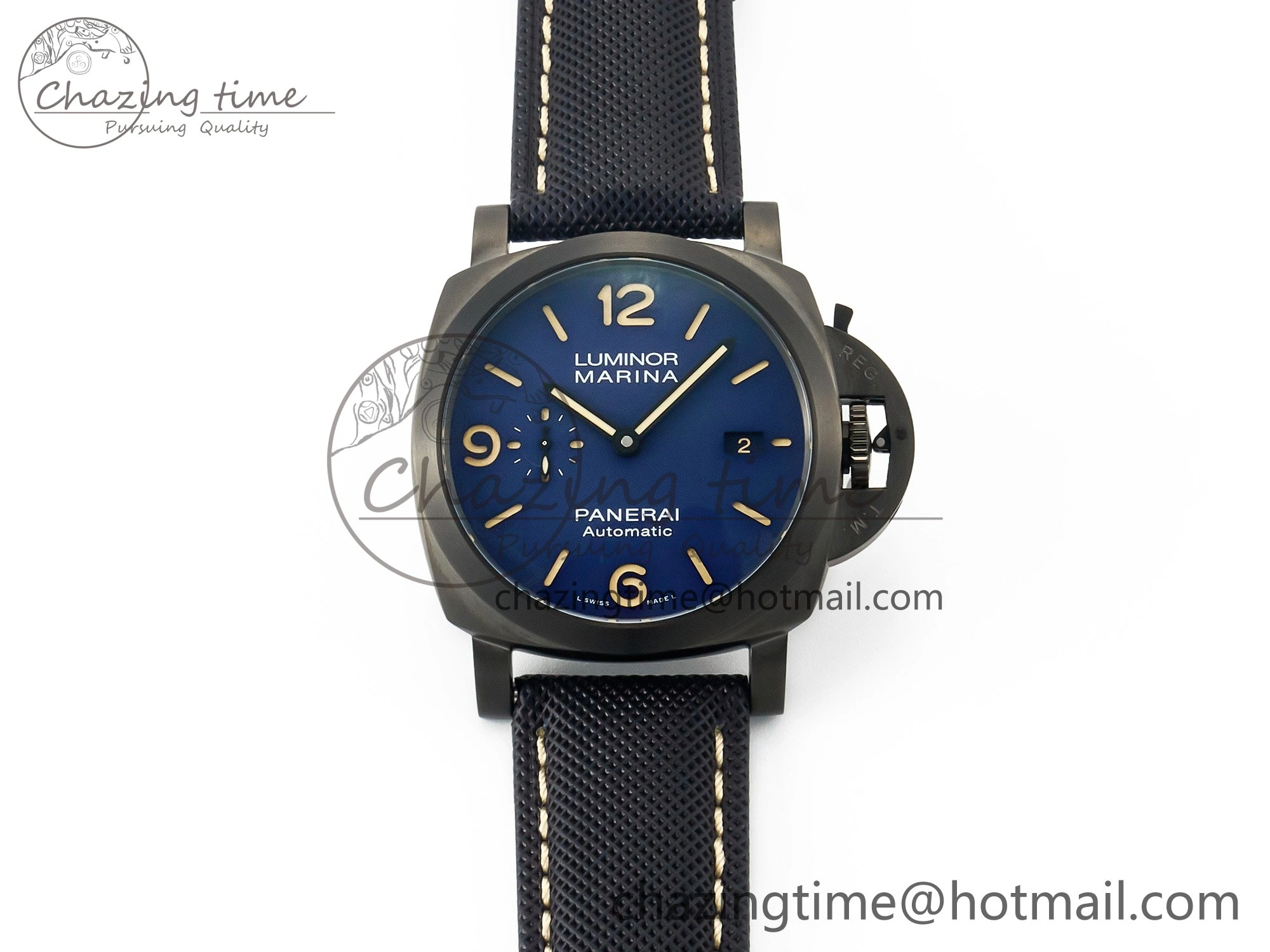 PAM1021 W TTF 1:1 Best Edition on Blue Nylon Strap P9010
