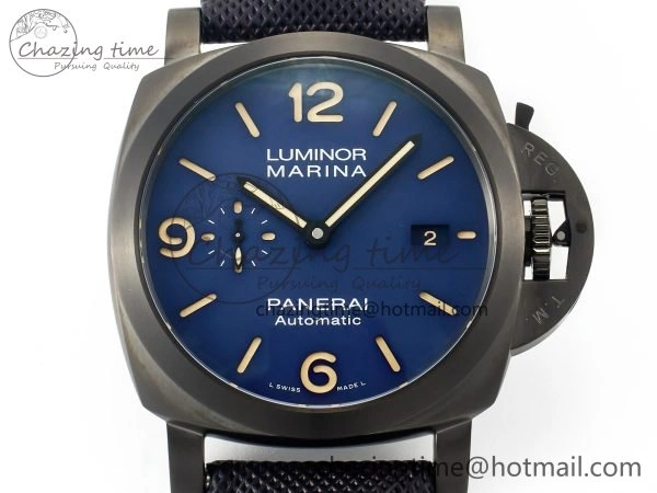 PAM1021 W TTF 1:1 Best Edition on Blue Nylon Strap P9010