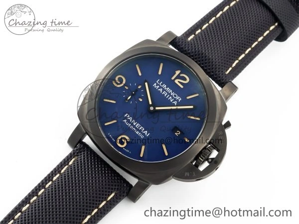 PAM1021 W TTF 1:1 Best Edition on Blue Nylon Strap P9010