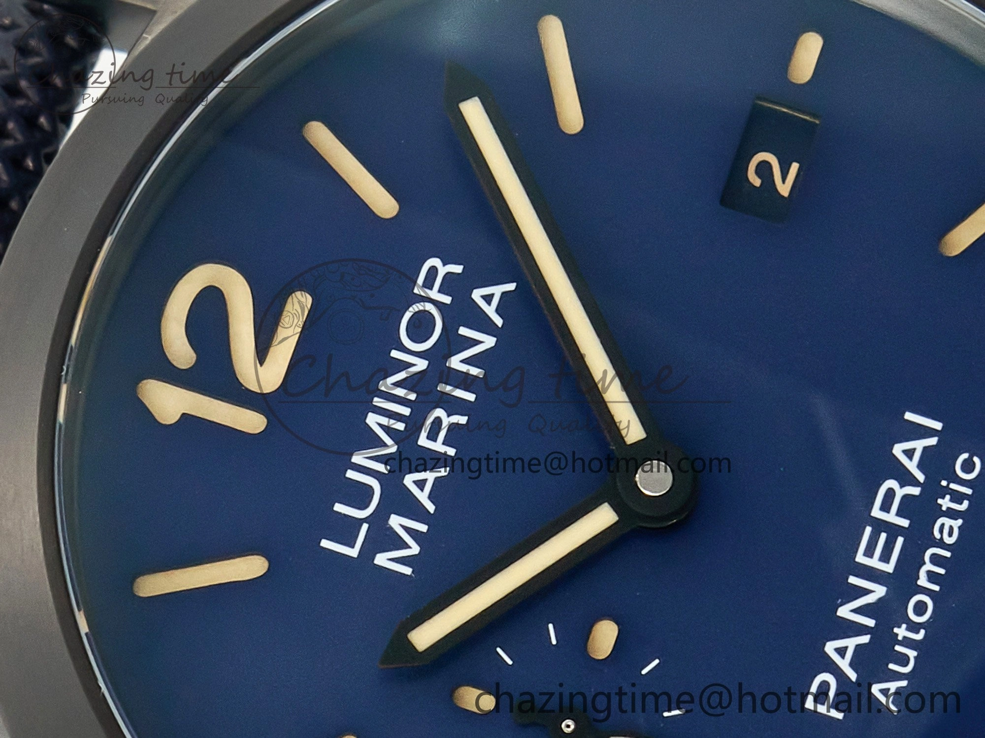 PAM1021 W TTF 1:1 Best Edition on Blue Nylon Strap P9010