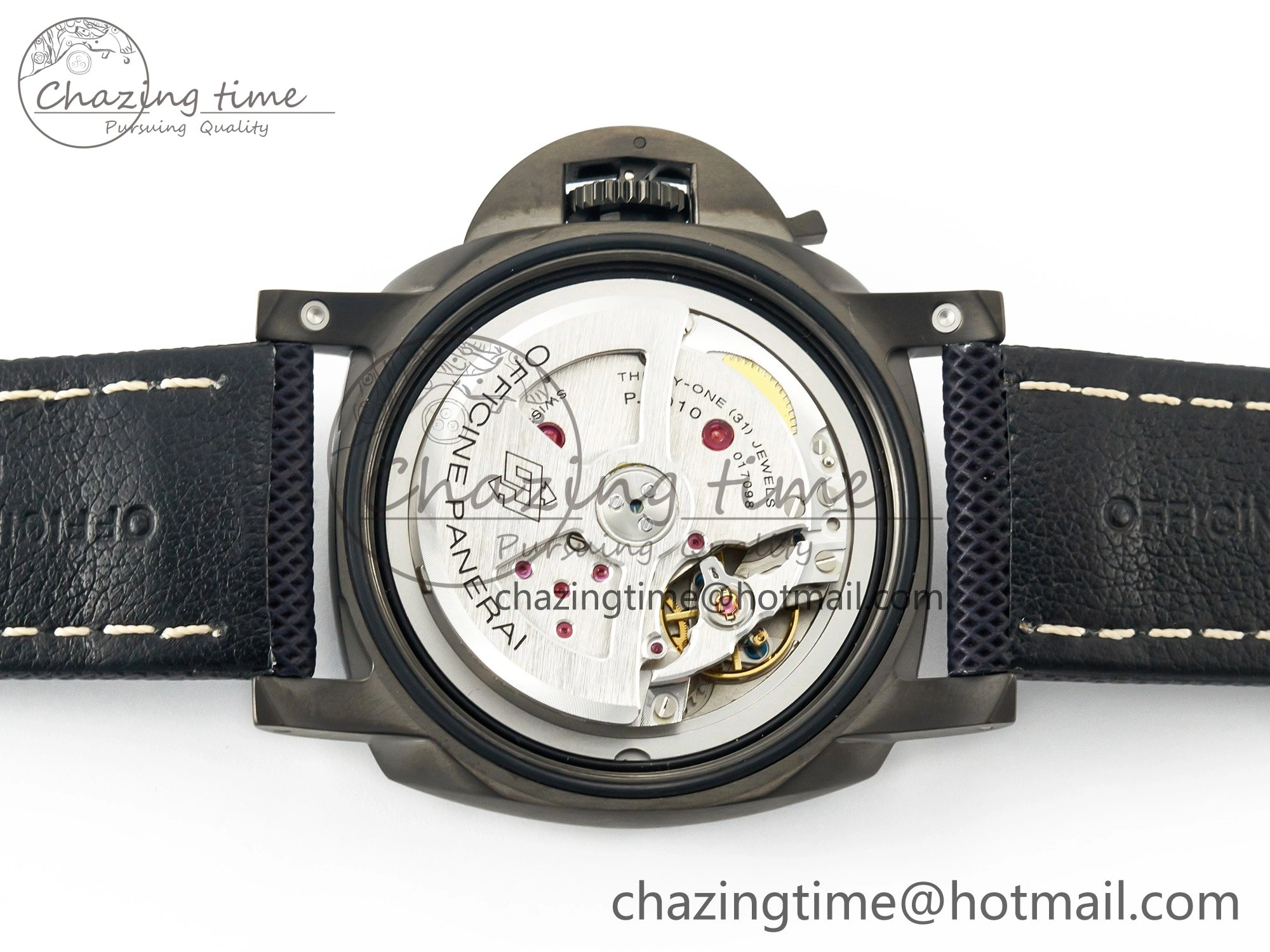 PAM1021 W TTF 1:1 Best Edition on Blue Nylon Strap P9010