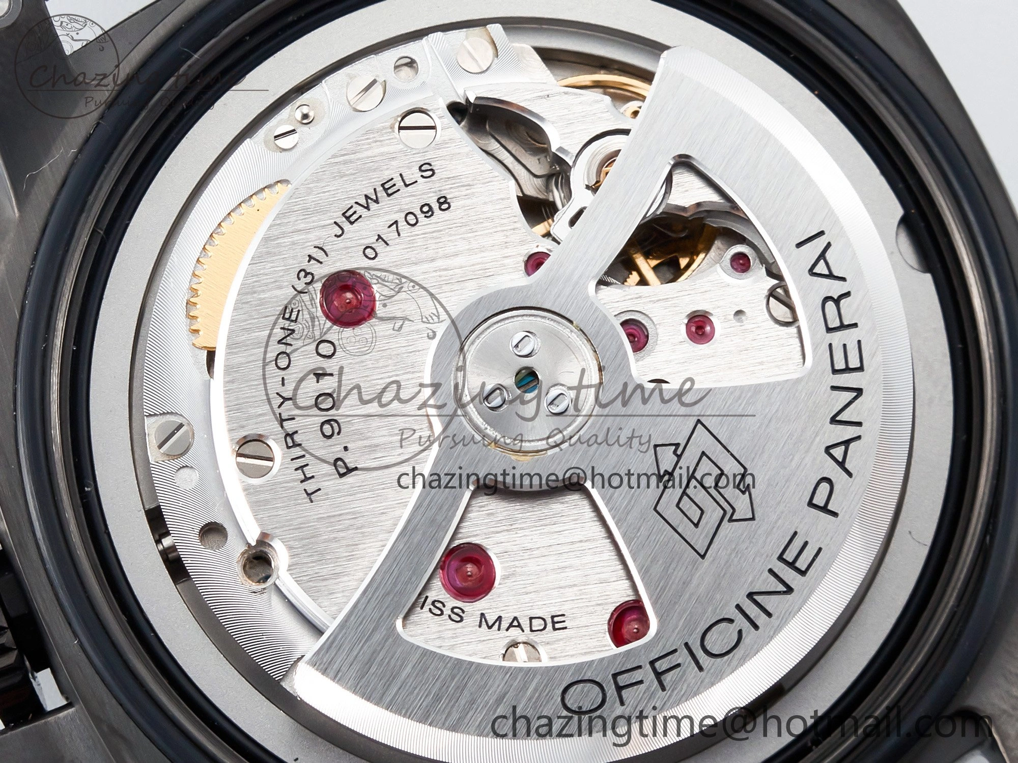PAM1021 W TTF 1:1 Best Edition on Blue Nylon Strap P9010