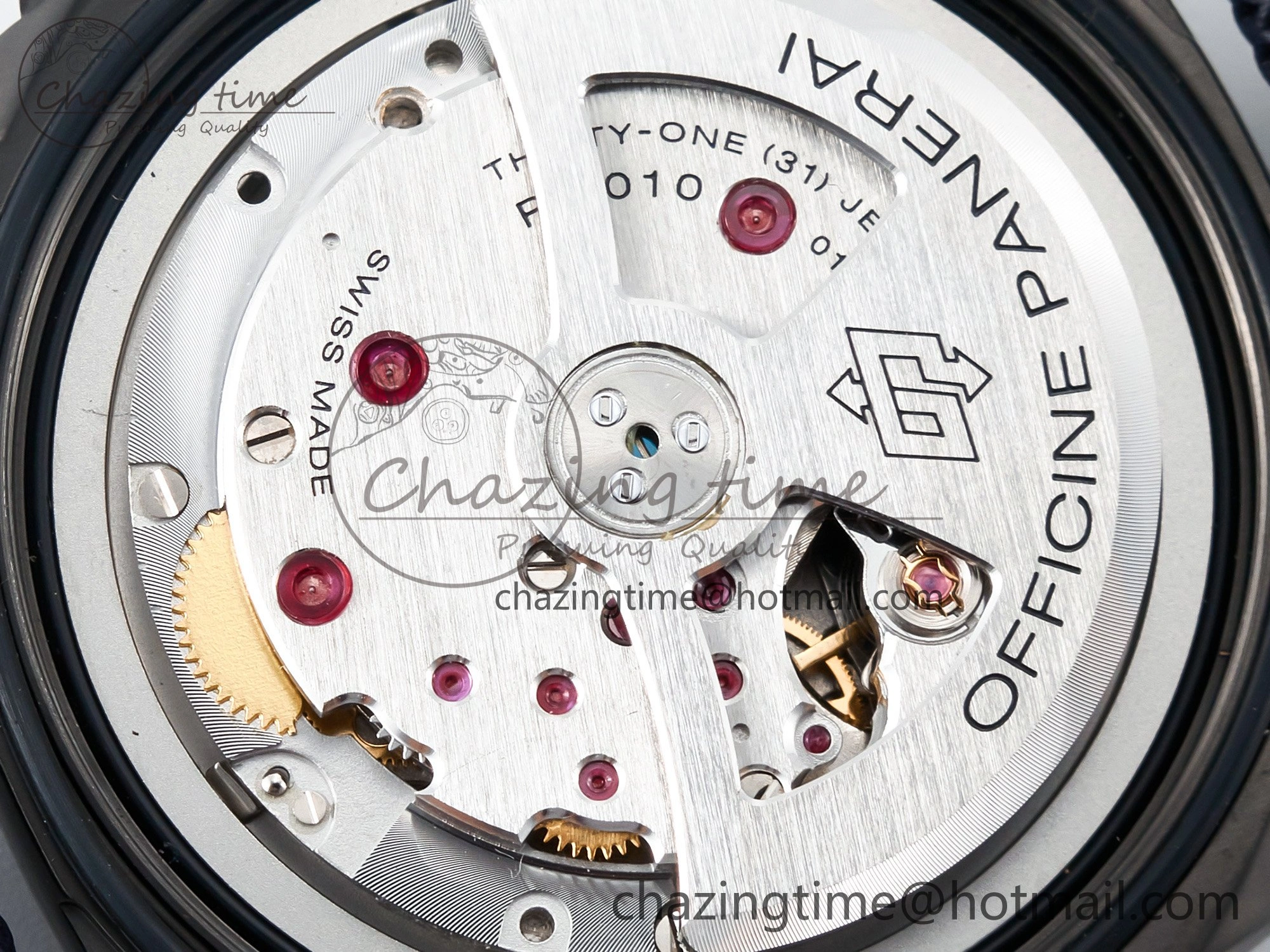 PAM1021 W TTF 1:1 Best Edition on Blue Nylon Strap P9010