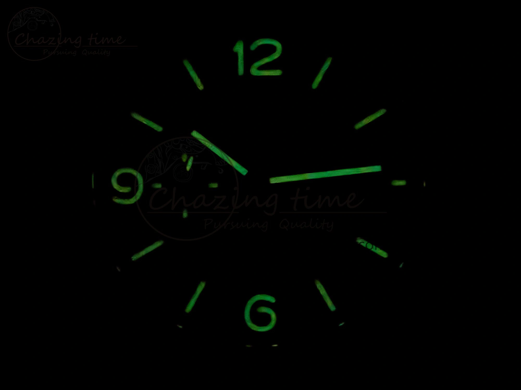 PAM1025 V TTF 1:1 Best Edition on Black Leather Strap P9010