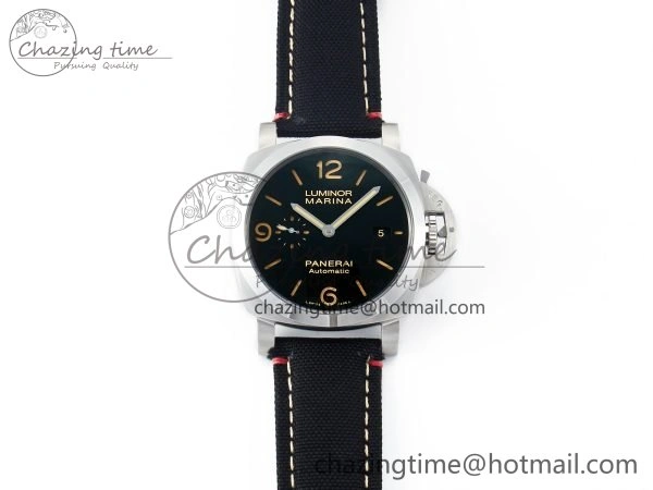PAM1025 V TTF 1:1 Best Edition on Black Leather Strap P9010