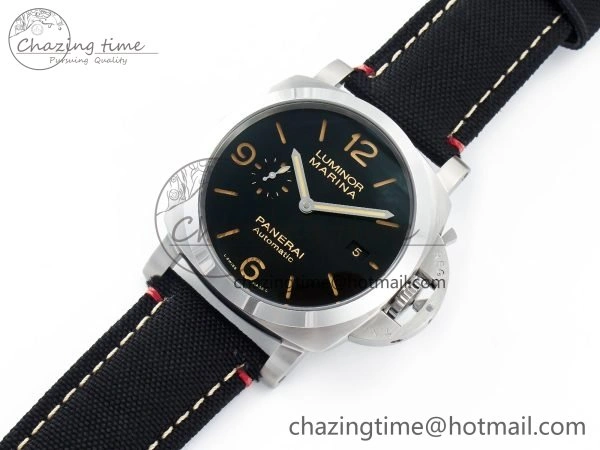 PAM1025 V TTF 1:1 Best Edition on Black Leather Strap P9010