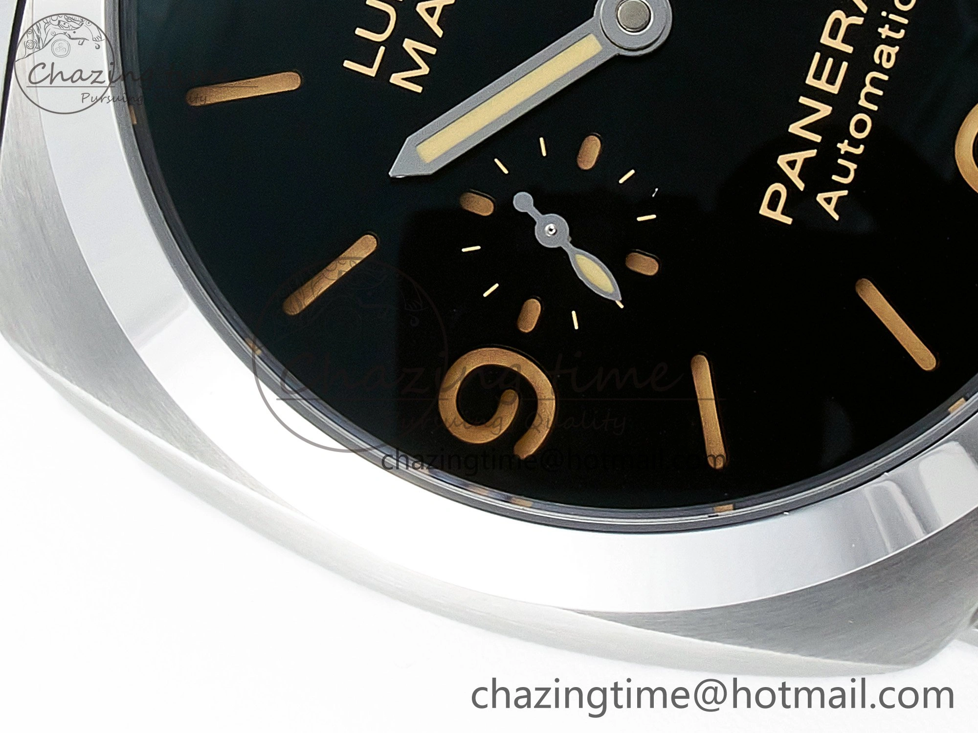 PAM1025 V TTF 1:1 Best Edition on Black Leather Strap P9010