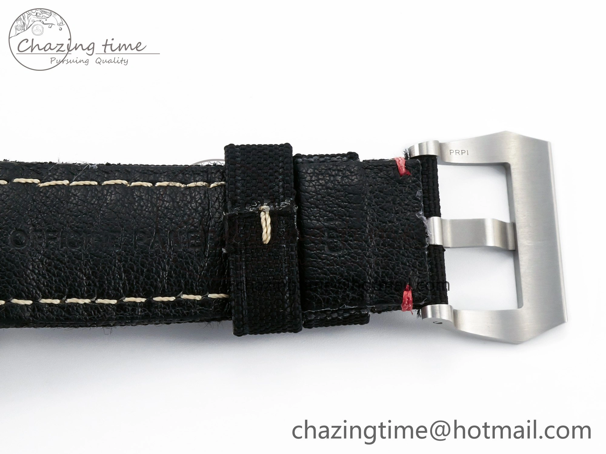 PAM1025 V TTF 1:1 Best Edition on Black Leather Strap P9010