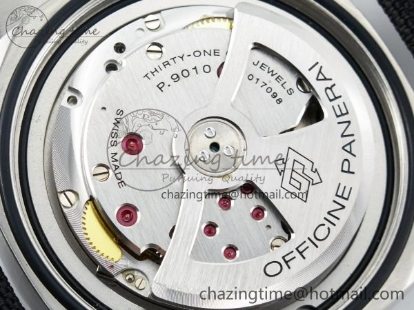 PAM1025 V TTF 1:1 Best Edition on Black Leather Strap P9010