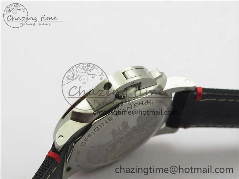 PAM1025 VSF 1:1 Best Edition Black Dial on Black Canvas Strap P.9010 Clone