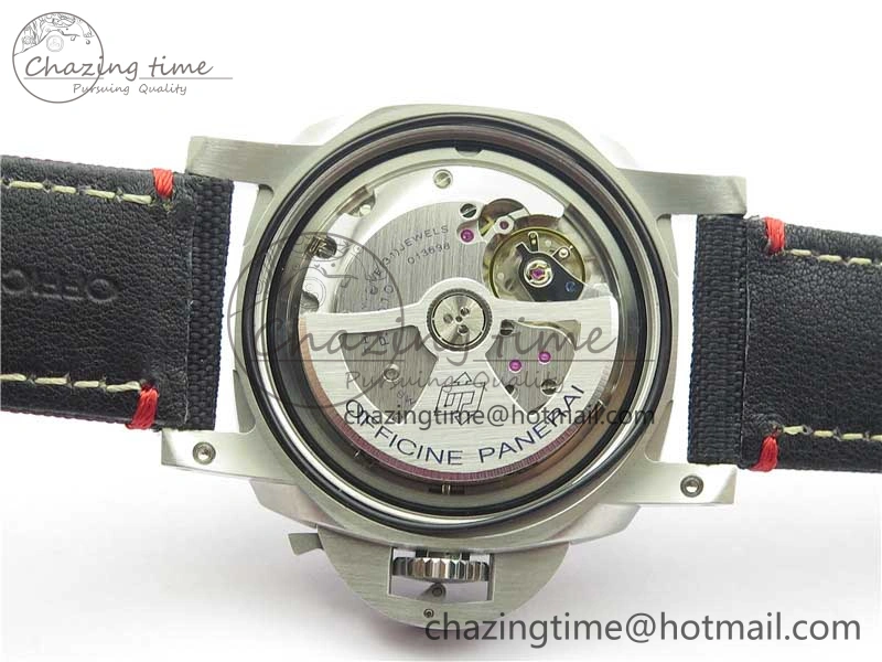 PAM1025 VSF 1:1 Best Edition Black Dial on Black Canvas Strap P.9010 Clone