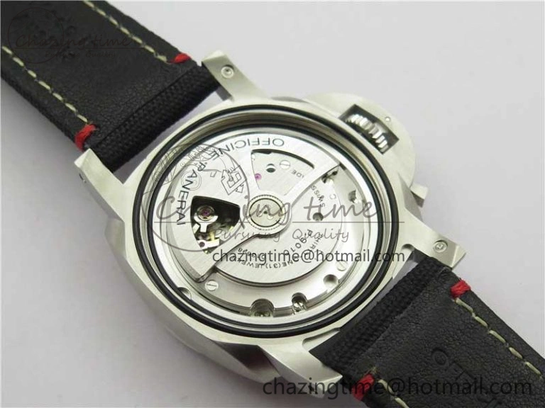PAM1025 VSF 1:1 Best Edition Black Dial on Black Canvas Strap P.9010 Clone