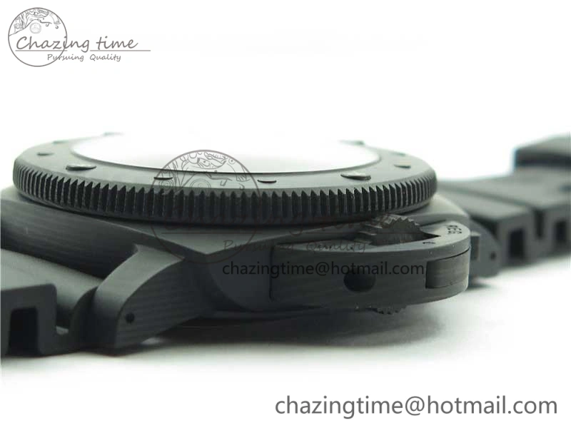PAM1039 Carbotech VSF Best Edition Dark Grey Sail Dial on Rubber Strap P.9010 Clone (Free White Rubber Strap)