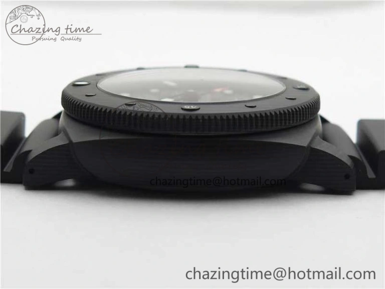PAM1039 Carbotech VSF Best Edition Dark Grey Sail Dial on Rubber Strap P.9010 Clone (Free White Rubber Strap)
