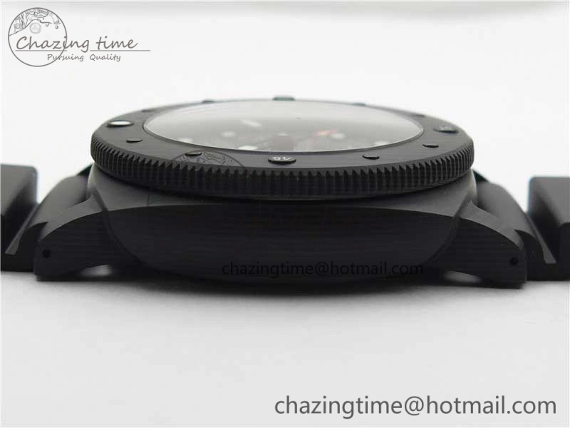 PAM1039 Carbotech VSF Best Edition Dark Grey Sail Dial on Rubber Strap P.9010 Clone (Free White Rubber Strap)